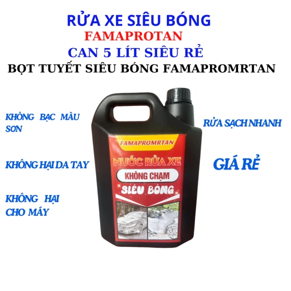 Nếu bạn đang tìm kiếm một giải pháp nước rửa xe không chạm thực sự đáp ứng cam kết “không để lại vết” nhưng đồng thời bảo vệ da tay và lớp sơn, NƯỚC RỬA XE KHÔNG CHẠM FAMAPROMRTAN CAN 5 LÍT là một lựa chọn đáng cân nhắc. (Ảnh 5) Nếu bạn đang tìm kiếm một giải pháp nước rửa xe không chạm thực sự đáp ứng cam kết “không để lại vết” nhưng đồng thời bảo vệ da tay và lớp sơn, NƯỚC RỬA XE KHÔNG CHẠM FAMAPROMRTAN CAN 5 LÍT là một lựa chọn đáng cân nhắc. (Ảnh 5)