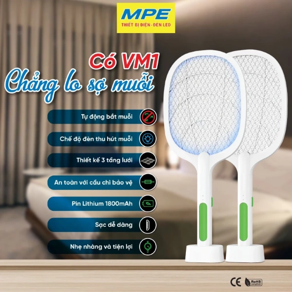 Tiếng ve ngừng kịp khi vợt bắt muỗi bật đèn LED, tạo bất ngờ cho những đêm yên tĩnh. - Ảnh 4