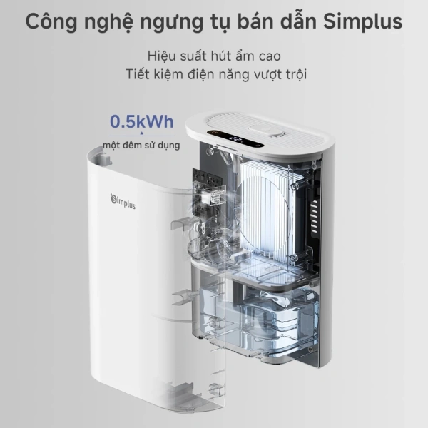 Tiết kiệm điện của máy hút ẩm 400 mL/ngày không đồng nghĩa với việc hoàn toàn im lặng trong không gian làm việc. - Ảnh 5 Tiết kiệm điện của máy hút ẩm 400 mL/ngày không đồng nghĩa với việc hoàn toàn im lặng trong không gian làm việc. - Ảnh 5