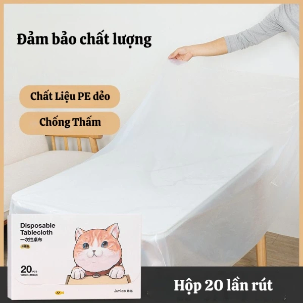 Khăn trải bàn dùng một lần (tiêu thụ nhanh, dễ vứt) đã nhanh chóng chiếm lĩnh các buổi họp mặt gia đình, picnic, lễ hội công ty hay các buổi tiệc cưới. (Ảnh 2)