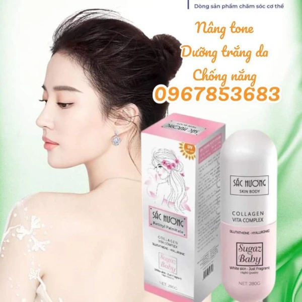 Trong số các sản phẩm trên thị trường, kem body trắng da sắc hương Vita hồng 280g là một lựa chọn đáng cân nhắc. (Ảnh 3)