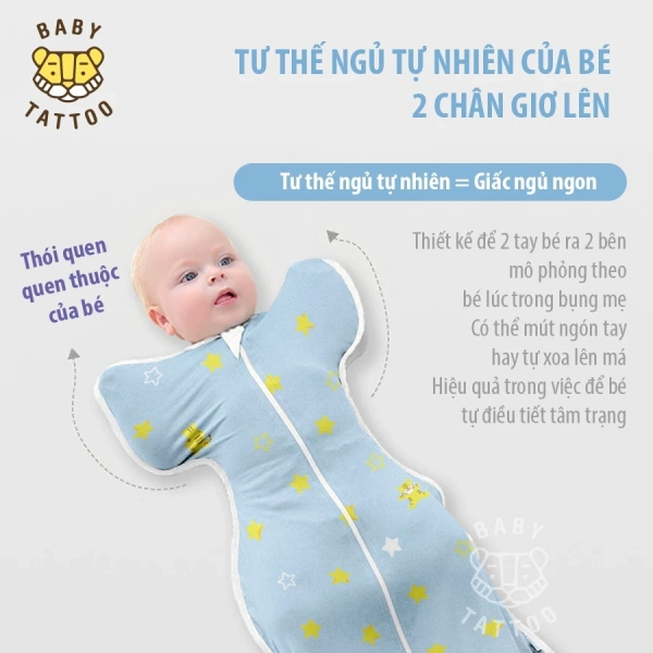 Một số phụ huynh thắc mắc khi nào nên dừng việc sử dụng túi ngủ và cho bé chuyển sang giường ngủ mở. (Ảnh 3) Một số phụ huynh thắc mắc khi nào nên dừng việc sử dụng túi ngủ và cho bé chuyển sang giường ngủ mở. (Ảnh 3)
