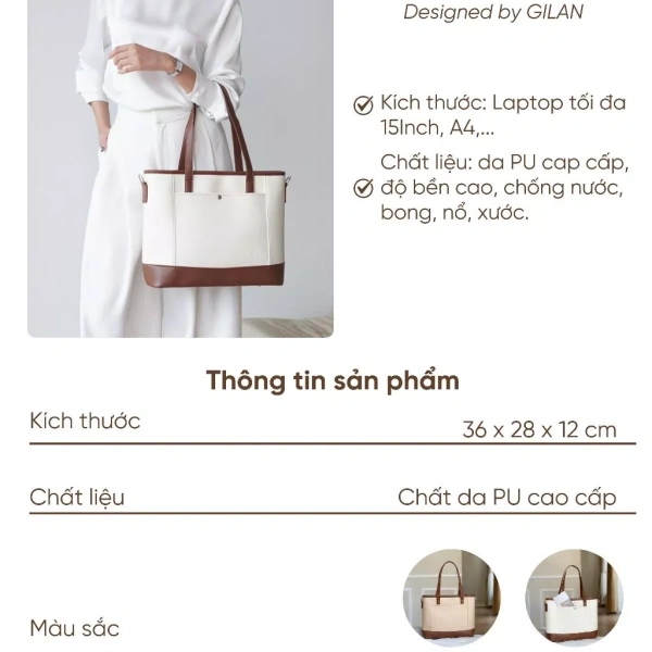 Điểm mạnh thực sự của một chiếc túi tote lớn nằm ở khả năng “đựng đầy đủ”. (Ảnh 2)