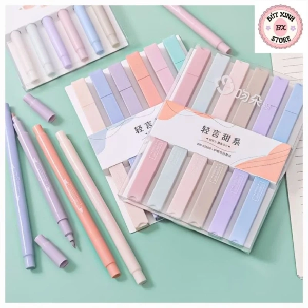 Vấn đề vệt mờ thường gặp khi dùng bút dạ 2 đầu màu pastel mà ít ai để ý - Ảnh 1