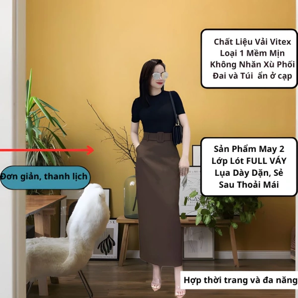 Với mức giá 185 000 VND (giá đã giảm so với 231 250 VND) và các đặc tính chất lượng cao, chiếc váy này mang lại một tỷ lệ giá trị‑chi phí hợp lý. (Ảnh 4)