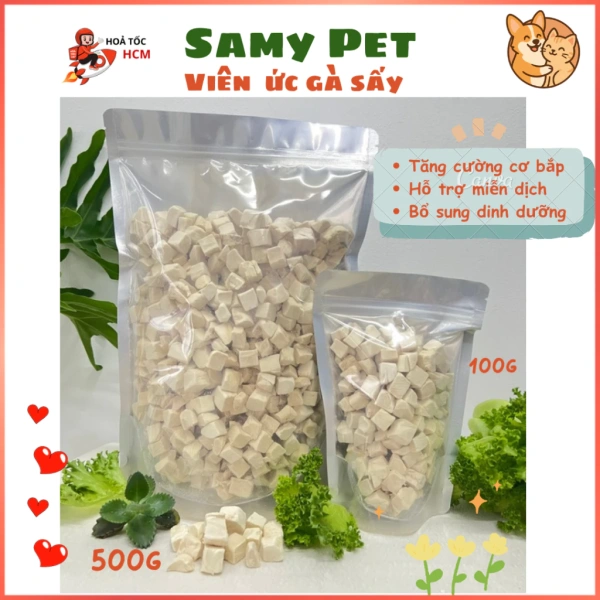 Viên ức gà sấy cho chó mèo: Khi mong đợi dinh dưỡng dồi dào nhưng lại gặp khó chịu ở răng thú cưng. - Ảnh 1