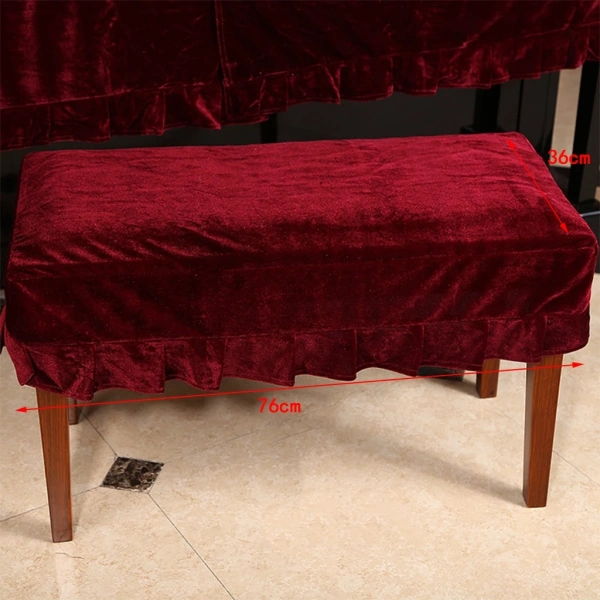 Vỏ bọc ghế piano vừa khít vừa chống trượt, nhưng khe hở nhỏ vẫn để bụi xâm nhập - Ảnh 3