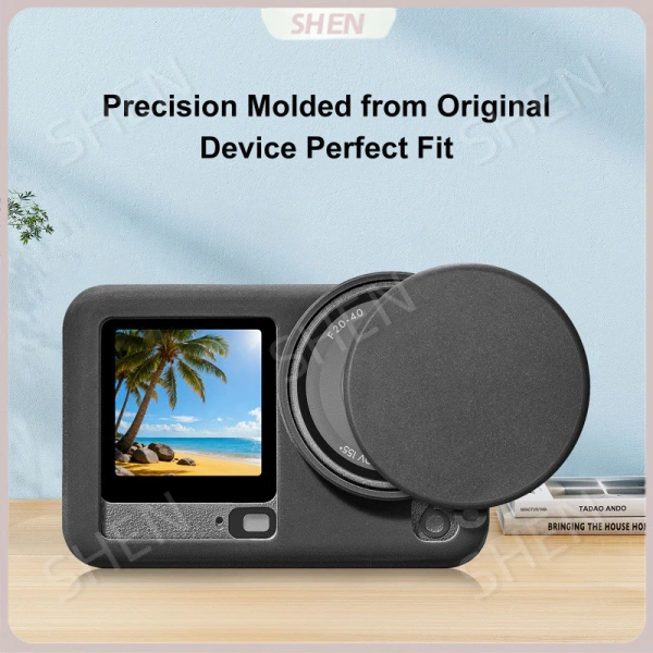 Ngoài dây buộc, vỏ silicone thường có các lỗ khoan hoặc khớp kết nối để gắn kèm với các phụ kiện như gậy tự sướng, giá đỡ gimbal, hoặc giá treo xe máy. (Ảnh 3)