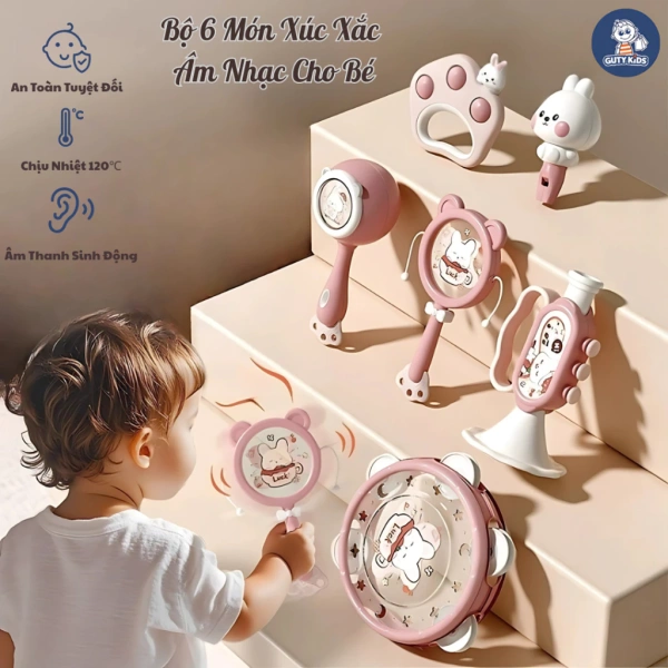 Âm thanh vui tai của bộ đồ chơi xúc xắc âm nhạc đã làm thay đổi cách bé tương tác và phát triển kỹ năng toàn diện - Ảnh 1 Âm thanh vui tai của bộ đồ chơi xúc xắc âm nhạc đã làm thay đổi cách bé tương tác và phát triển kỹ năng toàn diện - Ảnh 1