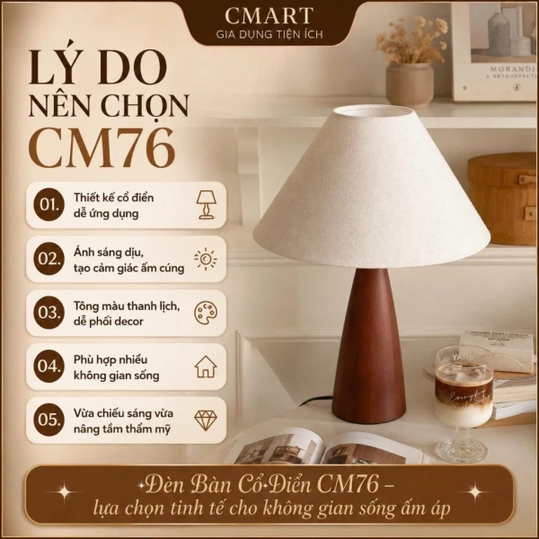 Một chiếc đèn không cần đứng riêng lẻ, mà nên hòa quyện cùng các món đồ khác để tạo nên một khung cảnh hài hòa. (Ảnh 5) Một chiếc đèn không cần đứng riêng lẻ, mà nên hòa quyện cùng các món đồ khác để tạo nên một khung cảnh hài hòa. (Ảnh 5)
