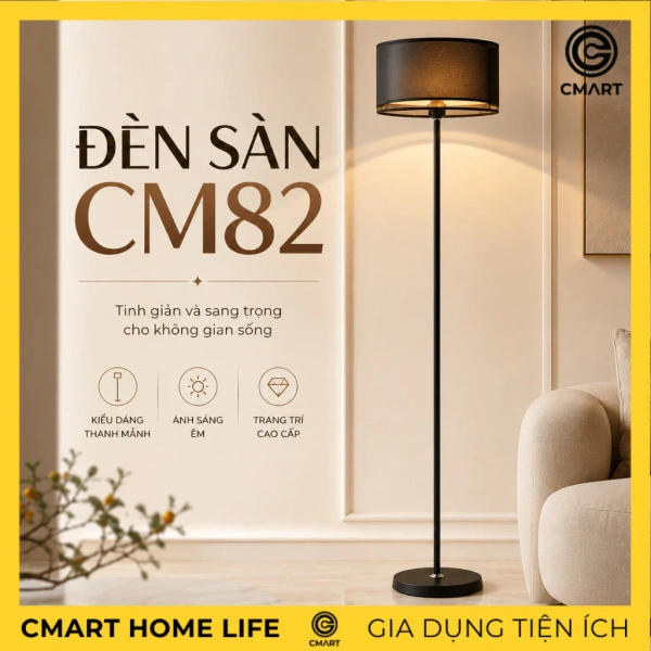 Ánh sáng ấm từ đèn sàn Bắc Âu trong phòng ngủ thực sự thay đổi chất lượng giấc ngủ - Ảnh 1 Ánh sáng ấm từ đèn sàn Bắc Âu trong phòng ngủ thực sự thay đổi chất lượng giấc ngủ - Ảnh 1