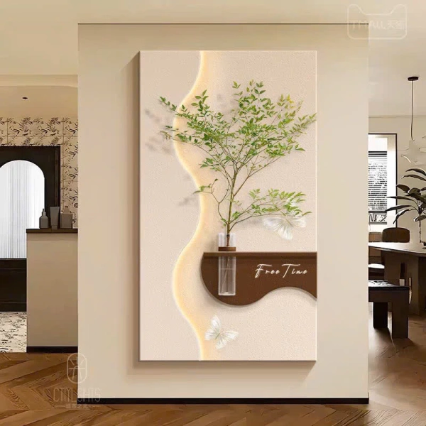 Không phải mọi tranh decor LED đều phù hợp với mọi ngôi nhà. (Ảnh 2) Không phải mọi tranh decor LED đều phù hợp với mọi ngôi nhà. (Ảnh 2)