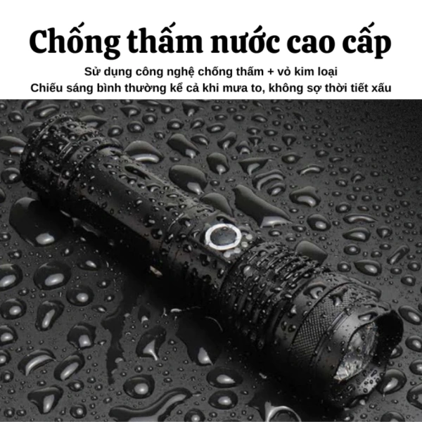 Trong số các mẫu đáp ứng đầy đủ tiêu chuẩn trên, Đèn Pin Cầm Tay Alix Vỏ Bọc Hợp Kim Siêu Bền Chống Thấm Nước đang thu hút nhiều người dùng nhờ tính năng toàn diện và mức giá hợp lý. (Ảnh 4)