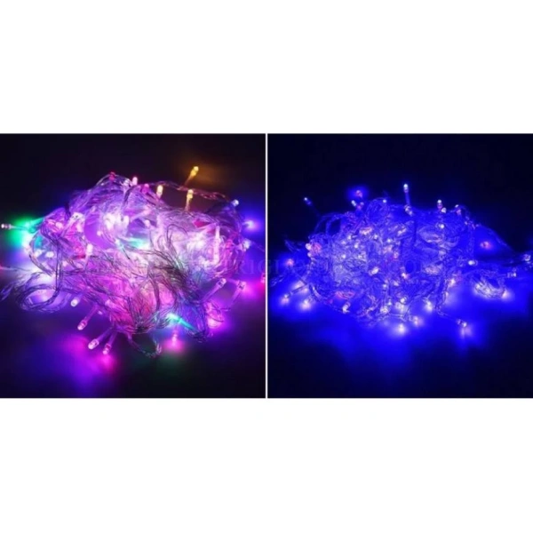 Một số gia đình vẫn giữ nguyên thói quen gắn dây led lên tường một cách “thô sơ”: dùng băng keo, dán trực tiếp hoặc thậm chí treo dây bằng dây dù. (Ảnh 4)