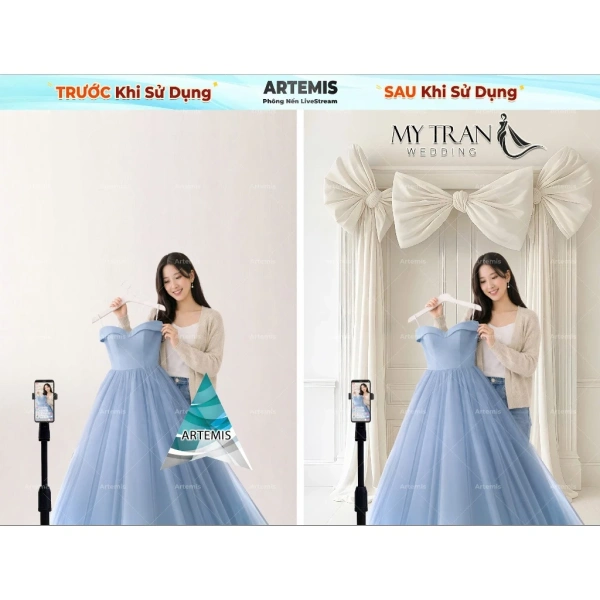 Ánh sáng rực rỡ của phông nền livestream làm màu da bật sáng hơn dự kiến – điều mà nhiều người không lường trước - Ảnh 2 Ánh sáng rực rỡ của phông nền livestream làm màu da bật sáng hơn dự kiến – điều mà nhiều người không lường trước - Ảnh 2