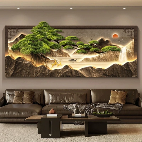 Ánh sáng tranh LED 3D trong không gian sống khiến ta dễ quên tới mức tiêu thụ điện cao hơn dự đoán. - Ảnh 1 Ánh sáng tranh LED 3D trong không gian sống khiến ta dễ quên tới mức tiêu thụ điện cao hơn dự đoán. - Ảnh 1
