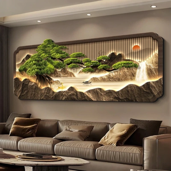 Một bóng đèn LED 9 W truyền thống thường chỉ chiếu sáng một khu vực hạn chế, trong khi một bức tranh LED 3D 12 V 10 W có thể “làm rạng” toàn bộ tường kích thước lớn. (Ảnh 2) Một bóng đèn LED 9 W truyền thống thường chỉ chiếu sáng một khu vực hạn chế, trong khi một bức tranh LED 3D 12 V 10 W có thể “làm rạng” toàn bộ tường kích thước lớn. (Ảnh 2)