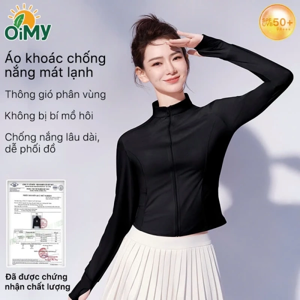 Đối với người muốn sở hữu một chiếc áo đáp ứng đầy đủ các tiêu chí trên, Áo Chống Nắng Thun Lạnh Co Giãn 4 Chiều Mát Lạnh Tức Thì, Bảo Vệ Làn Da Mỗi Ngày - LX2501 của thương hiệu OiMy là một lựa chọn đáng cân nhắc. (Ảnh 3) Đối với người muốn sở hữu một chiếc áo đáp ứng đầy đủ các tiêu chí trên, Áo Chống Nắng Thun Lạnh Co Giãn 4 Chiều Mát Lạnh Tức Thì, Bảo Vệ Làn Da Mỗi Ngày - LX2501 của thương hiệu OiMy là một lựa chọn đáng cân nhắc. (Ảnh 3)