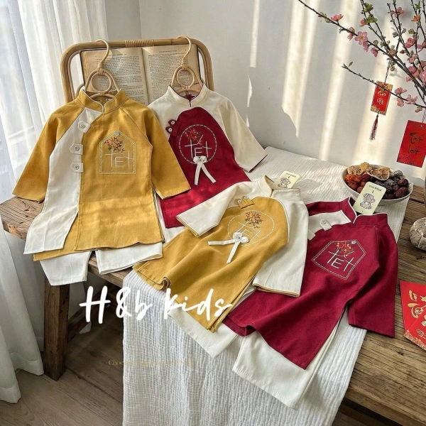 Áo dài cặp bé thêu tinh xảo: chi tiết quần kaki thường bị bỏ qua và gây bất tiện cho cả hai - Ảnh 4 Áo dài cặp bé thêu tinh xảo: chi tiết quần kaki thường bị bỏ qua và gây bất tiện cho cả hai - Ảnh 4