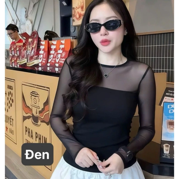 Áo dài tay cotton có zip và lưới co giãn: khi vẻ sang trọng gặp sự linh hoạt trong ngày dài - Ảnh 1 Áo dài tay cotton có zip và lưới co giãn: khi vẻ sang trọng gặp sự linh hoạt trong ngày dài - Ảnh 1