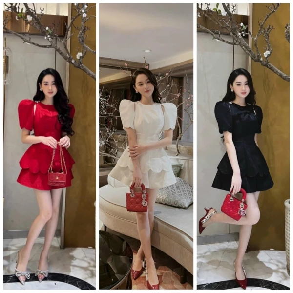 Áo hở vai đi kèm quần ống rộng mang dáng vẻ sang chảnh, nhưng thời gian di chuyển dài khiến độ thoải mái bất ngờ giảm. - Ảnh 1