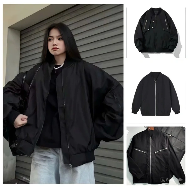 Áo khoác bomber gió 2 lớp mang lại ấm áp, nhưng lại khiến mọi chuyển động trở nên khó khăn hơn - Ảnh 1