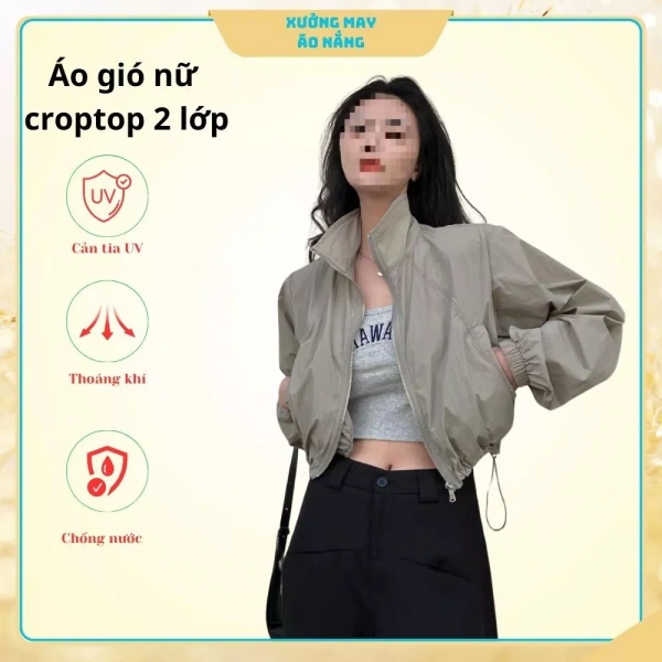 Áo khoác gió đa lớp ngăn nắng, ngăn gió nhưng lại khiến da mất cảm giác tự nhiên trong thời tiết chuyển đổi - Ảnh 1 Áo khoác gió đa lớp ngăn nắng, ngăn gió nhưng lại khiến da mất cảm giác tự nhiên trong thời tiết chuyển đổi - Ảnh 1
