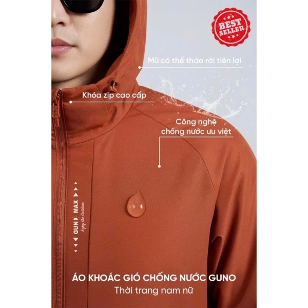 Việc tích hợp mũ tháo rời vào áo khoác gió được nhiều hãng lựa chọn nhằm đáp ứng nhu cầu đa dạng của người tiêu dùng: dùng mũ trong thời tiết mưa gió, bỏ ra khi vào nhà để tránh “độp cứng”. (Ảnh 2) Việc tích hợp mũ tháo rời vào áo khoác gió được nhiều hãng lựa chọn nhằm đáp ứng nhu cầu đa dạng của người tiêu dùng: dùng mũ trong thời tiết mưa gió, bỏ ra khi vào nhà để tránh “độp cứng”. (Ảnh 2)
