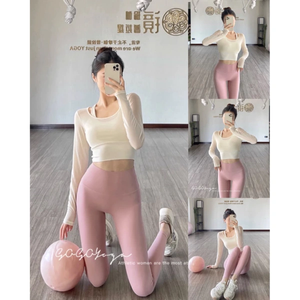 Áo lót thể thao dài tay: khi độ bám chắc vững nhưng độ thoáng khí không như mong đợi trong buổi tập yoga và pilates - Ảnh 1 Áo lót thể thao dài tay: khi độ bám chắc vững nhưng độ thoáng khí không như mong đợi trong buổi tập yoga và pilates - Ảnh 1