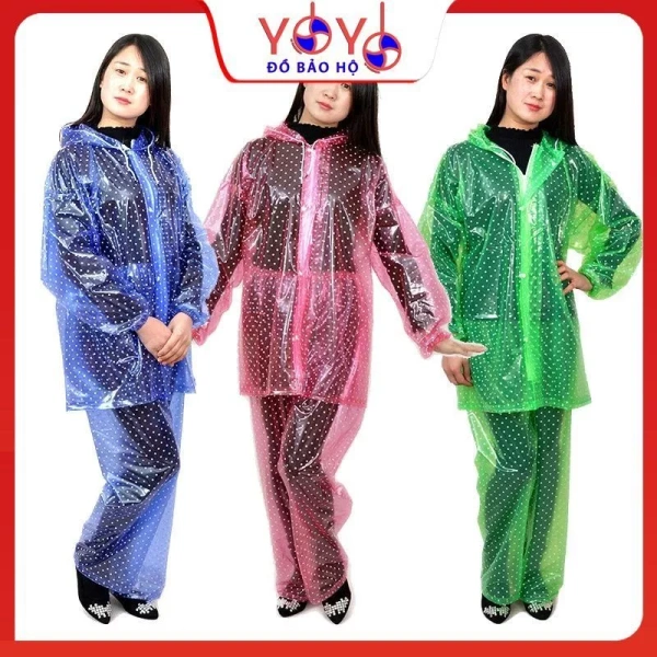 Áo mưa chấm bi không thấm nước – Chi tiết lắp dây kéo khiến bạn phải cân nhắc lại lựa chọn - Ảnh 1
