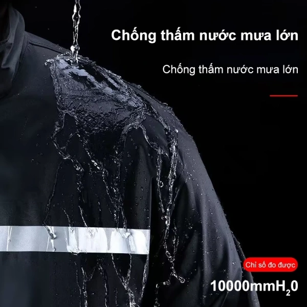 Áo mưa dây kéo ngăn nước nhưng vẫn để lại cảm giác ẩm lạnh sau cơn mưa nặng hạt - Ảnh 5 Áo mưa dây kéo ngăn nước nhưng vẫn để lại cảm giác ẩm lạnh sau cơn mưa nặng hạt - Ảnh 5