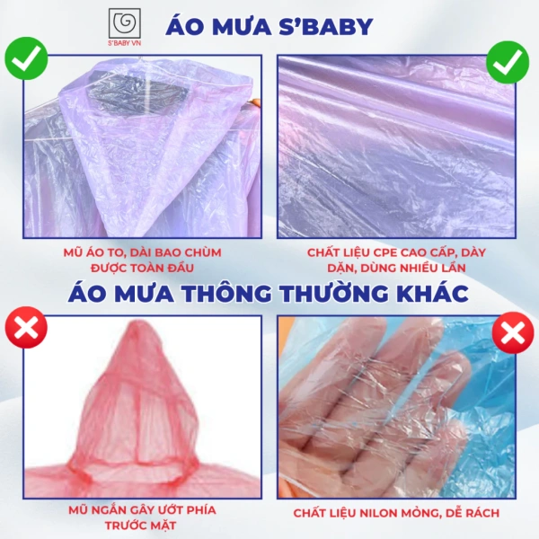 Dưới đây là một bảng so sánh ngắn gọn giữa áo mưa gập gọn, áo mưa nylon/phun phủ PU và áo mưa Gore‑Tex, ba lựa chọn phổ biến trên thị trường. (Ảnh 3) Dưới đây là một bảng so sánh ngắn gọn giữa áo mưa gập gọn, áo mưa nylon/phun phủ PU và áo mưa Gore‑Tex, ba lựa chọn phổ biến trên thị trường. (Ảnh 3)