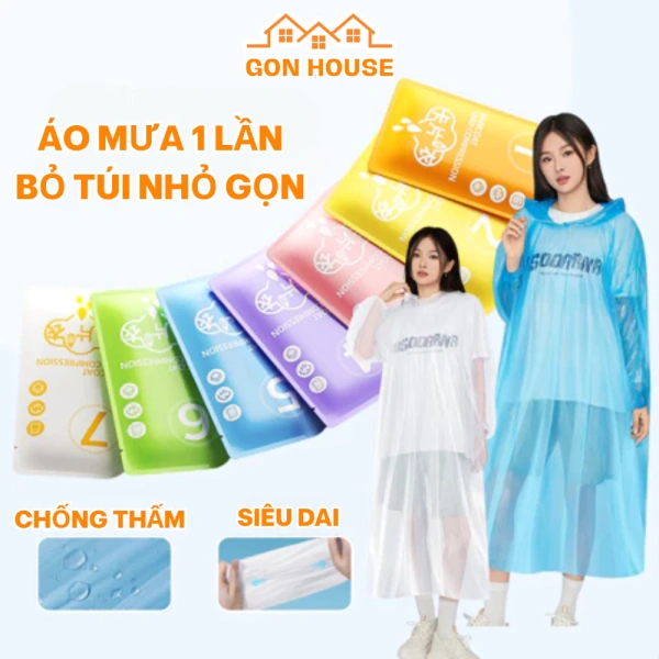 Áo mưa giấy dùng một lần gấp gọn: khi tiện lợi gặp thực tế trong cơn bão bất ngờ - Ảnh 1