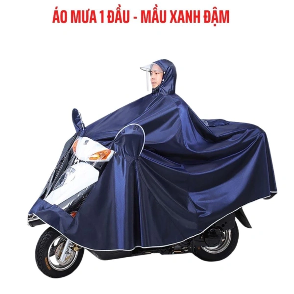 Áo mưa phản quang có kính che mặt hứa hẹn tiện lợi, nhưng thực tế khi lên xe máy lại gặp những bất ngờ không ngờ - Ảnh 1 Áo mưa phản quang có kính che mặt hứa hẹn tiện lợi, nhưng thực tế khi lên xe máy lại gặp những bất ngờ không ngờ - Ảnh 1
