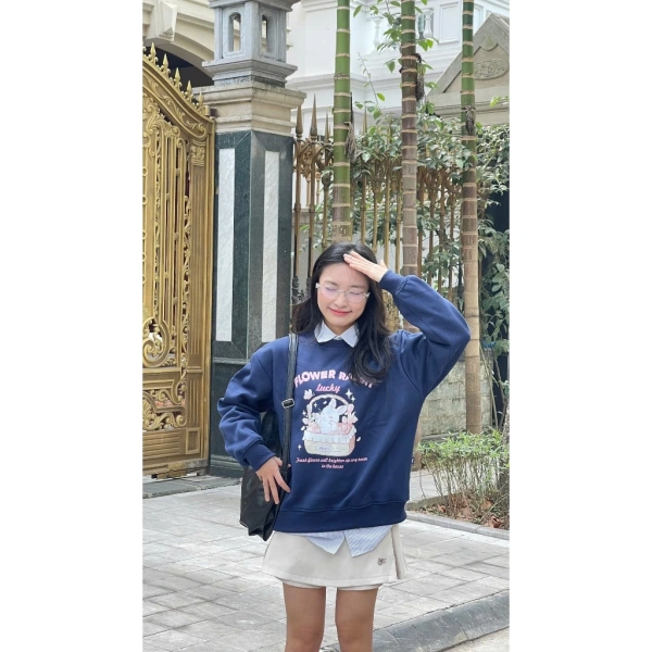 Áo nỉ thỏ‑hoa mùa Tết 2026: ấm áp như mong đợi nhưng lại khiến mình lúng túng trong không gian chật hẹp - Ảnh 2 Áo nỉ thỏ‑hoa mùa Tết 2026: ấm áp như mong đợi nhưng lại khiến mình lúng túng trong không gian chật hẹp - Ảnh 2