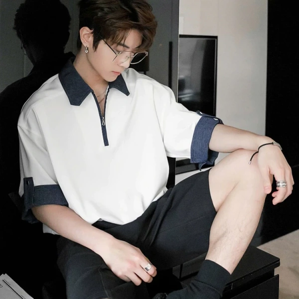 Đối với những ai đang tìm kiếm một mẫu áo polo cotton lạnh RegularFit chất lượng, Áo Polo nam cao cấp PHỐI JEANS của thương hiệu SHINGHAI có thể là một lựa chọn đáng cân nhắc. (Ảnh 5) Đối với những ai đang tìm kiếm một mẫu áo polo cotton lạnh RegularFit chất lượng, Áo Polo nam cao cấp PHỐI JEANS của thương hiệu SHINGHAI có thể là một lựa chọn đáng cân nhắc. (Ảnh 5)