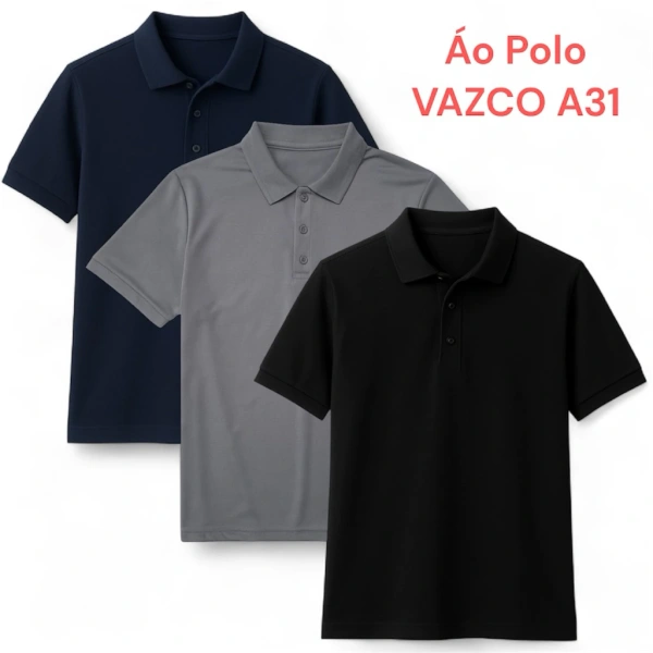 Với nhu cầu đa dạng của người tiêu dùng, VAZCO đã tung ra Combo 1‑3‑5 áo polo A31. (Ảnh 5) Với nhu cầu đa dạng của người tiêu dùng, VAZCO đã tung ra Combo 1‑3‑5 áo polo A31. (Ảnh 5)