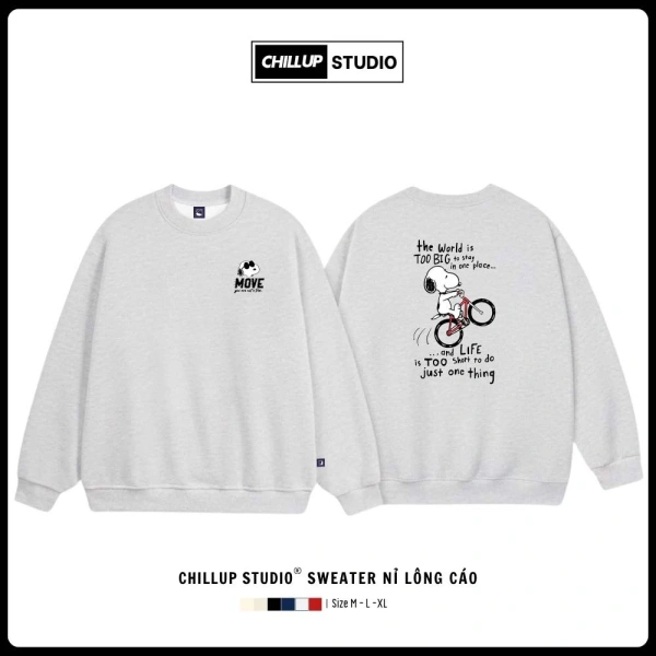 Áo sweater nỉ dày giữ ấm tốt nhưng lại giảm thiểu độ thoáng khí, khiến da cảm thấy bám dính - Ảnh 1 Áo sweater nỉ dày giữ ấm tốt nhưng lại giảm thiểu độ thoáng khí, khiến da cảm thấy bám dính - Ảnh 1