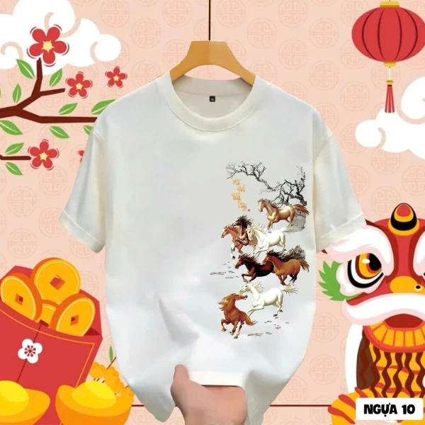 Với mức giá gốc khoảng 75.520 VND và giá ưu đãi chỉ còn 59.000 VND, áo thun Tết mang lại giá trị cao so với chất lượng và độ bền. (Ảnh 2) Với mức giá gốc khoảng 75.520 VND và giá ưu đãi chỉ còn 59.000 VND, áo thun Tết mang lại giá trị cao so với chất lượng và độ bền. (Ảnh 2)
