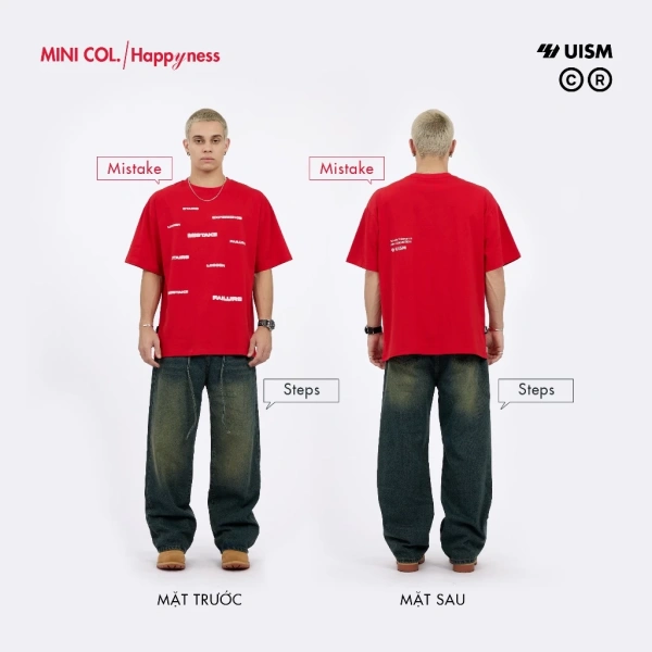 Trong bối cảnh thị trường áo thun đang “bão” các mẫu mã và màu sắc, sản phẩm Áo Thun Unisex Undo Mistake (các màu Đỏ, Đen, Trắng) của Happyness Mini COL mang lại một lựa chọn đáng cân nhắc. (Ảnh 4) Trong bối cảnh thị trường áo thun đang “bão” các mẫu mã và màu sắc, sản phẩm Áo Thun Unisex Undo Mistake (các màu Đỏ, Đen, Trắng) của Happyness Mini COL mang lại một lựa chọn đáng cân nhắc. (Ảnh 4)