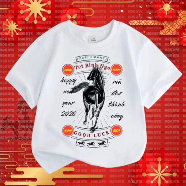 Áo thun unisex dịp Tết Bích Ngọ: Vẻ đẹp thu hút nhưng việc phối trang phục lại gây bất ngờ - Ảnh 1 Áo thun unisex dịp Tết Bích Ngọ: Vẻ đẹp thu hút nhưng việc phối trang phục lại gây bất ngờ - Ảnh 1
