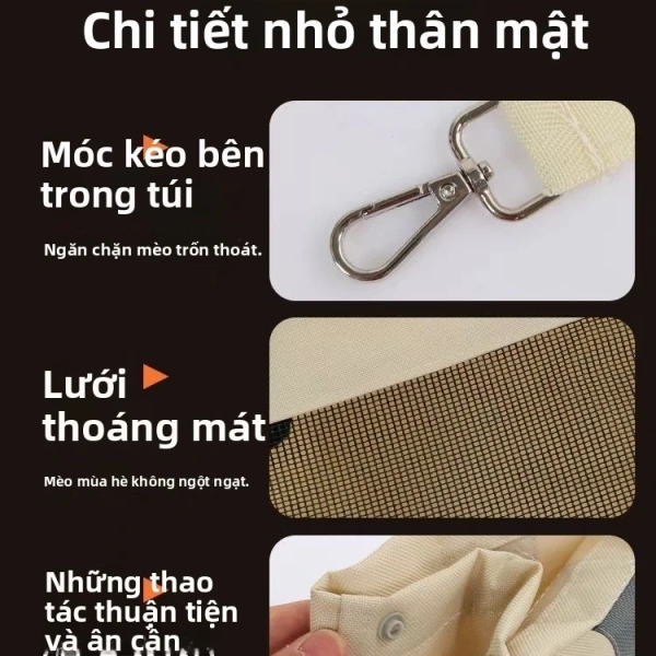 Những bước trên không chỉ giảm thiểu rủi ro chấn thương lưng mà còn giúp mèo cảm thấy an toàn và thư giãn hơn trong hành trình. (Ảnh 5) Những bước trên không chỉ giảm thiểu rủi ro chấn thương lưng mà còn giúp mèo cảm thấy an toàn và thư giãn hơn trong hành trình. (Ảnh 5)
