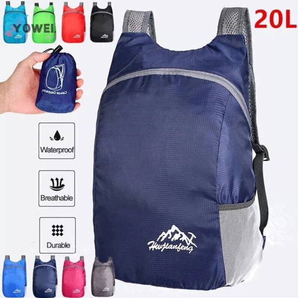 Hiện nay, nhiều thương hiệu đưa ra các mẫu ba lô gập với mức giá và tính năng đa dạng. (Ảnh 3)