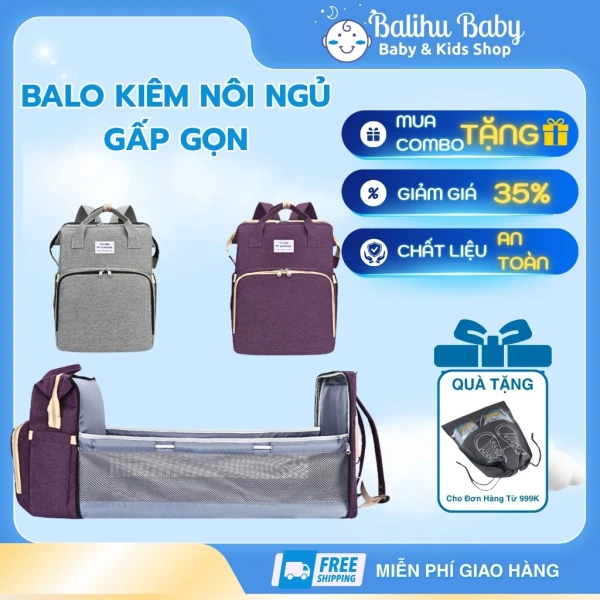 Balo gấp gọn đa ngăn giữ nhiệt biến thành nôi di động: trải nghiệm mà các bà mẹ thường bỏ qua - Ảnh 1 Balo gấp gọn đa ngăn giữ nhiệt biến thành nôi di động: trải nghiệm mà các bà mẹ thường bỏ qua - Ảnh 1