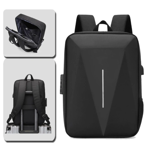Balo laptop 15.6 inch chống nước thường khiến người dùng quên tới khó khăn khi sử dụng cổng sạc USB trên đường - Ảnh 3 Balo laptop 15.6 inch chống nước thường khiến người dùng quên tới khó khăn khi sử dụng cổng sạc USB trên đường - Ảnh 3
