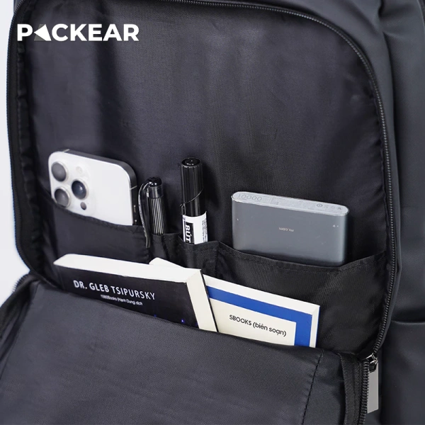 Balo laptop chống nước không chỉ bảo vệ thiết bị mà còn giảm căng thẳng lưng nhờ thiết kế đệm vai đa năng - Ảnh 4 Balo laptop chống nước không chỉ bảo vệ thiết bị mà còn giảm căng thẳng lưng nhờ thiết kế đệm vai đa năng - Ảnh 4