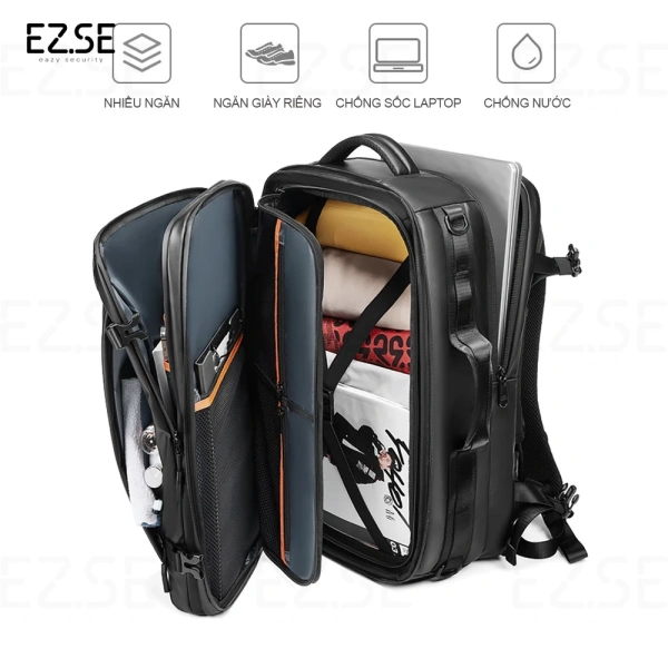 Khi bạn mang laptop 17 inch – thường nặng từ 2,5 kg tới 3 kg – vào balo, lực va chạm và rung lắc trong quá trình di chuyển (đi bộ, nhảy cầu thang, lên máy bay) có thể gây hư hỏng cho linh kiện bên trong. (Ảnh 2) Khi bạn mang laptop 17 inch – thường nặng từ 2,5 kg tới 3 kg – vào balo, lực va chạm và rung lắc trong quá trình di chuyển (đi bộ, nhảy cầu thang, lên máy bay) có thể gây hư hỏng cho linh kiện bên trong. (Ảnh 2)