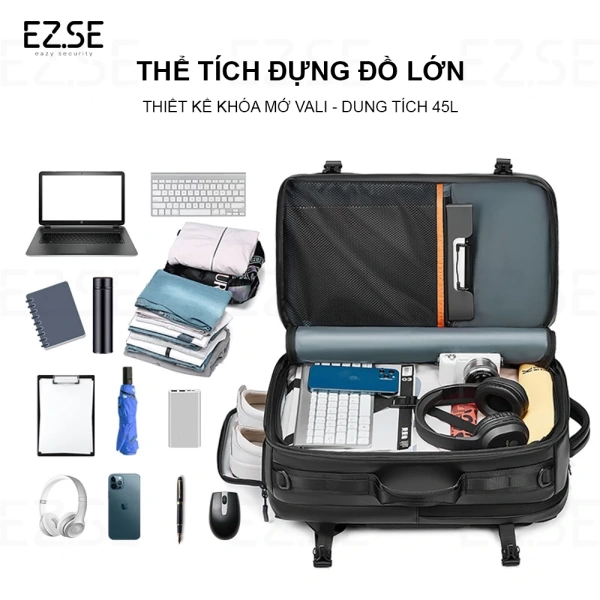 Balo laptop chống sốc lớn cho laptop 17 inch đáp ứng mọi chuyến du lịch nhưng những chi tiết ẩn thường bị bỏ quên. - Ảnh 3 Balo laptop chống sốc lớn cho laptop 17 inch đáp ứng mọi chuyến du lịch nhưng những chi tiết ẩn thường bị bỏ quên. - Ảnh 3