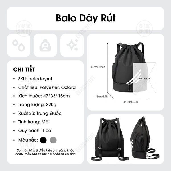 Đánh giá chung, mẫu balo này phù hợp cho đa dạng đối tượng: học sinh, sinh viên, người đi làm có thói quen tập luyện buổi tối, hoặc vận động viên nghiệp dư cần bảo quản đồ dùng một cách chuyên nghiệp. (Ảnh 3) Đánh giá chung, mẫu balo này phù hợp cho đa dạng đối tượng: học sinh, sinh viên, người đi làm có thói quen tập luyện buổi tối, hoặc vận động viên nghiệp dư cần bảo quản đồ dùng một cách chuyên nghiệp. (Ảnh 3)