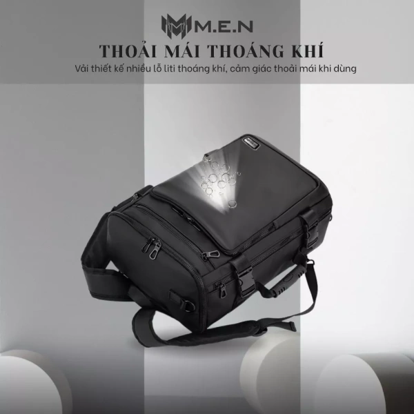 Một trong những sản phẩm được nhiều phụ huynh tin dùng hiện nay là Balo thời trang Hàn Quốc học sinh giấu quai đựng laptop 15-17 inch Zone MenR8. (Ảnh 4)
